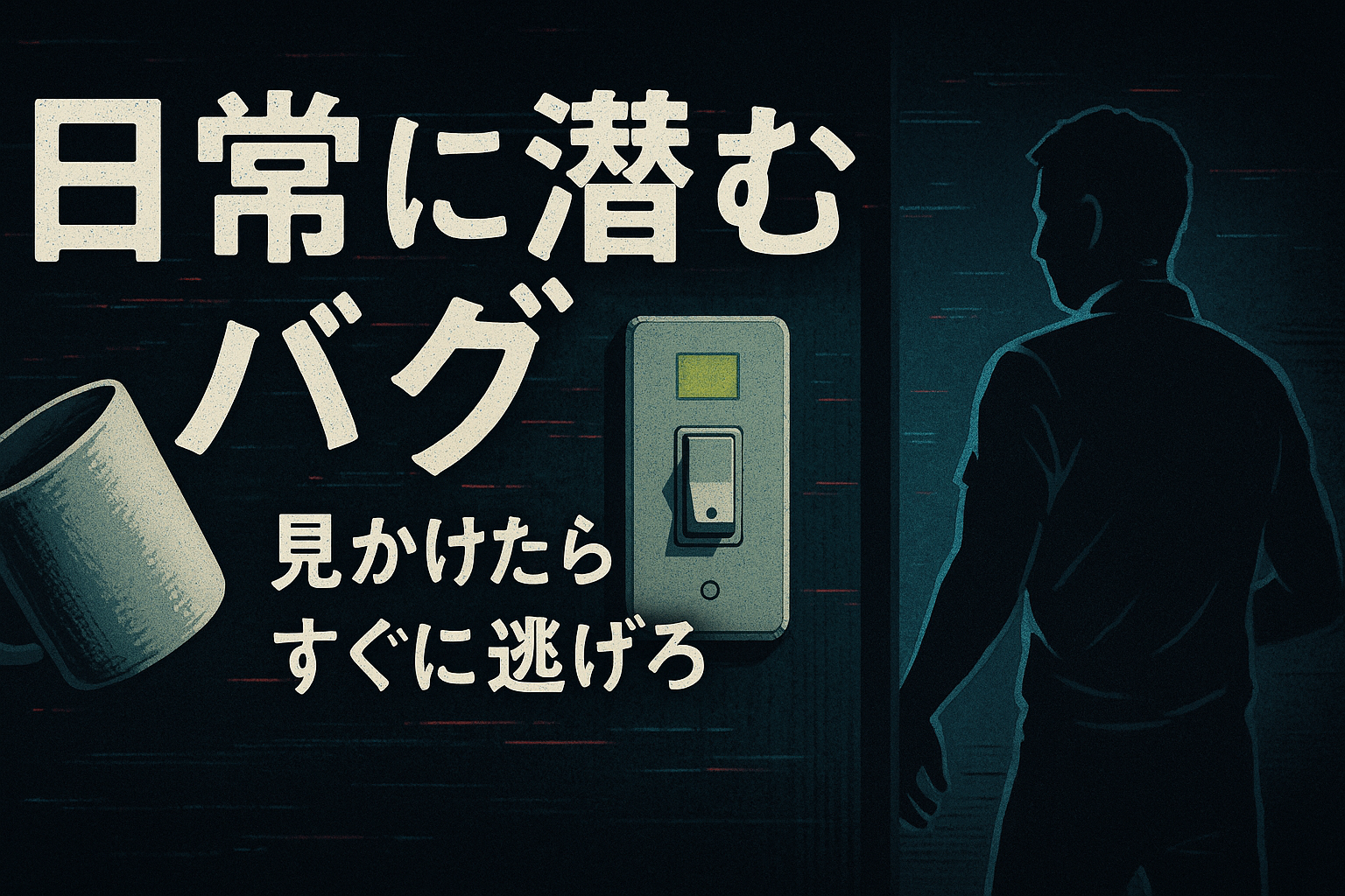 日常に潜むバグ｜見かけたらすぐに逃げろ